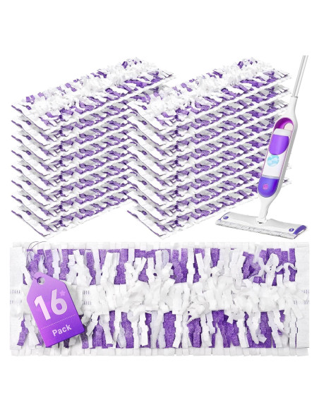 16 Almohadillas Desechables para Mopas Swiffer PowerMop