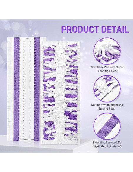 16 Almohadillas Desechables para Mopas Swiffer PowerMop