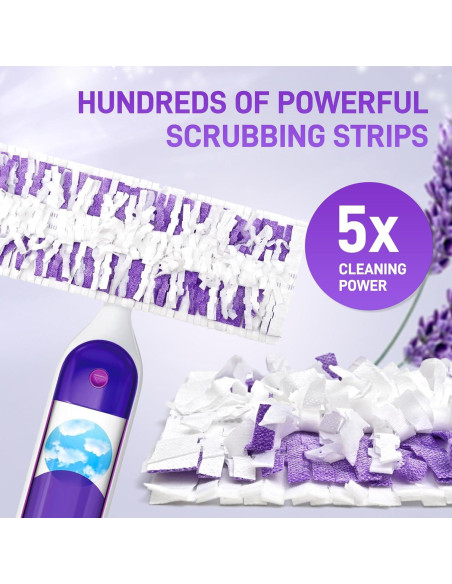 16 Almohadillas Desechables para Mopas Swiffer PowerMop