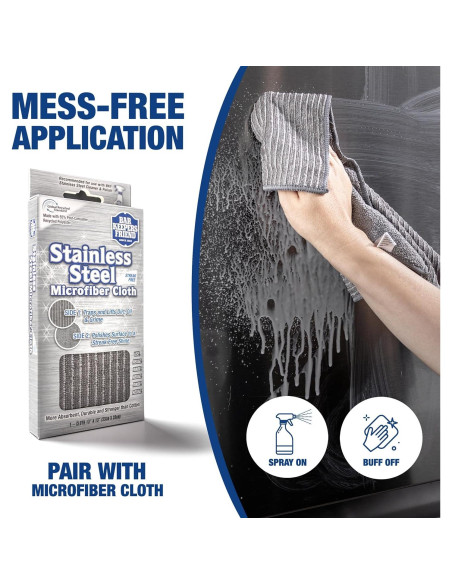 Limpiador y Pulidor de Acero Inoxidable Bar Keepers Friend 2L