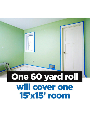 Cinta de Pintura Multi-Superficie ScotchBlue 3.58 cm x 54.86 m - 4 Rollos