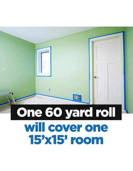 Cinta de Pintura Multi-Superficie ScotchBlue 3.58 cm x 54.86 m - 4 Rollos Cinta de Pintura Multi-Superficie ScotchBlue 3.58 cm x 54.86 m - 4 Rollos