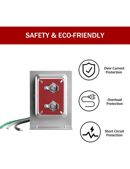 Transformador de Timbre 24V 40VA Nodehawk con Cableado Duro
