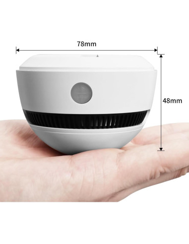 Detector de Humo EUREKA SHIELD PG-S08 con Batería de 10 Años