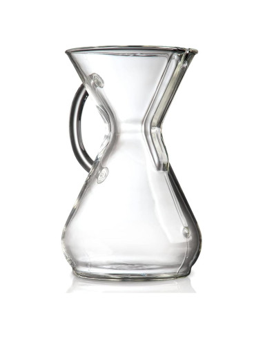 Cafetera Chemex de Vidrio 8 Tazas CM-8GH - Manual