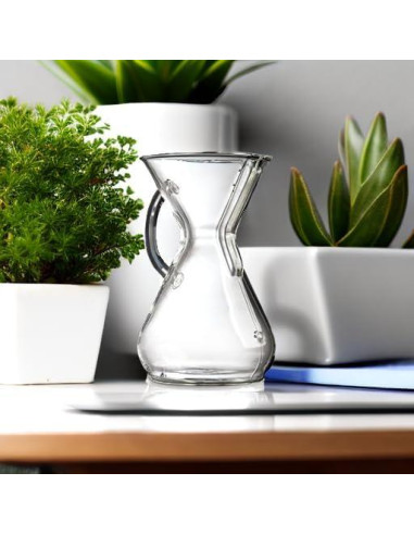 Cafetera Chemex de Vidrio 8 Tazas CM-8GH - Manual