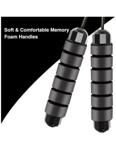 Cuerda de Saltar DREAM&GLAMOUR Ajustable para Fitness 2.74m 2