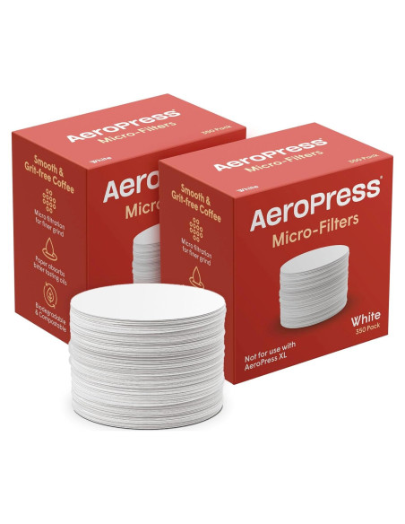 Filtros de Reemplazo AeroPress - 700 Microfiltros Papel
