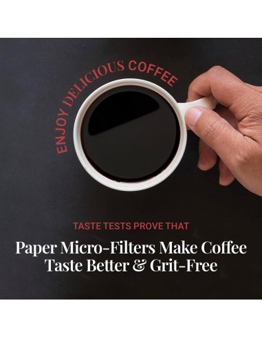 Filtros de Reemplazo AeroPress - 700 Microfiltros Papel