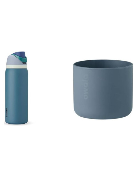 Botella de Agua Owala FreeSip 0.95L Acero Inoxidable Aislada