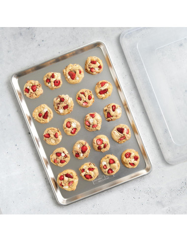 Bandeja de Hornear Grande Nordic Ware Naturals con Tapa