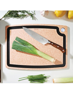 Tabla de Cortar Epicurean Gourmet 44.5x33 cm Natural/Pizarra 2