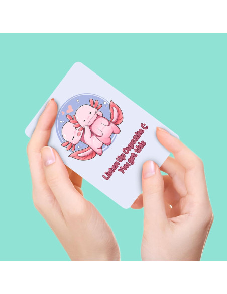 Tarjetas de Afirmación Positiva Lacunas - 50 Cartas Ecológicas