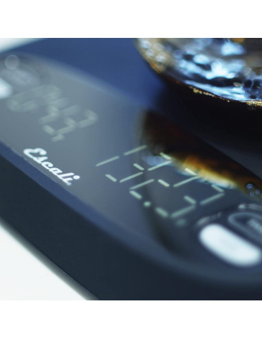 Balanza de Café Escali Versi 3000g Recargable LED Negra