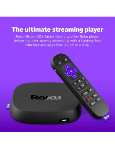 Roku Ultra 2024 Renovado - Dispositivo Streaming 4K HDR10+ 2