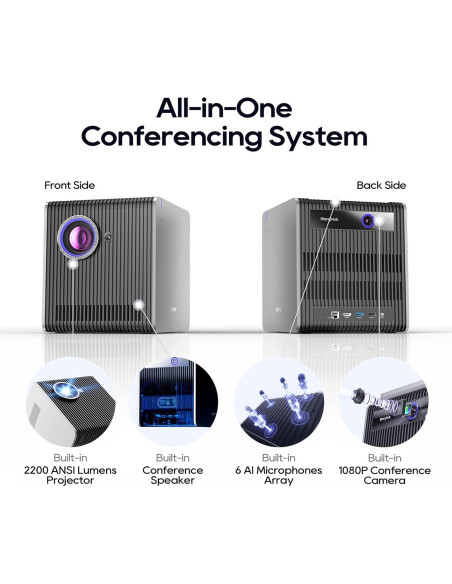 Sistema de Videoconferencia CZUR StarryHub 2200 Lúmenes HD 1080P