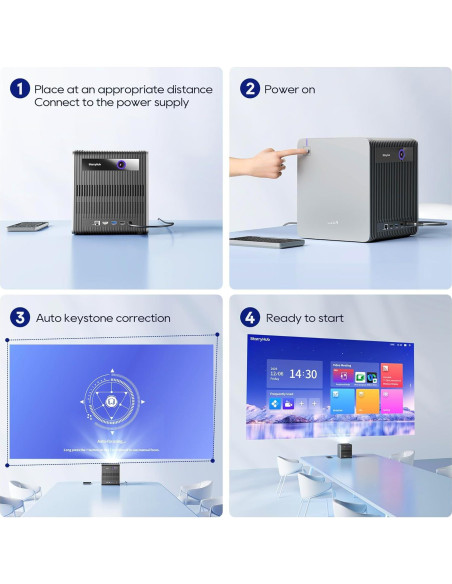 Sistema de Videoconferencia CZUR StarryHub 2200 Lúmenes HD 1080P