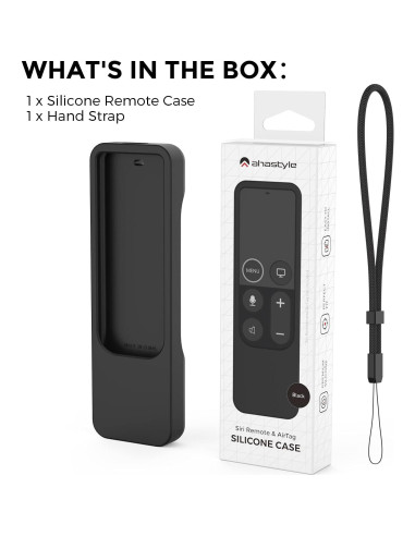 Funda Protectora AhaStyle para Control Remoto Apple TV 4K/HD - Antideslizante