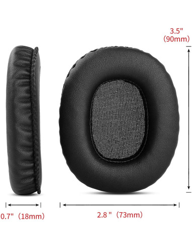 Almohadillas para Auriculares Marshall Monitor - Reemplazo Negro