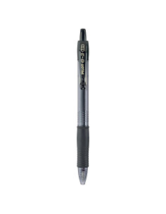 Bolígrafo Gel Pilot G2 Retráctil 1.0 mm Tinta Negra 36 Unidades