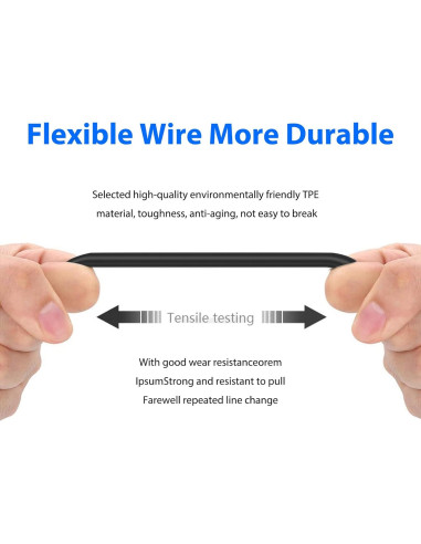 Cable de carga USB C para altavoces y auriculares Marshall