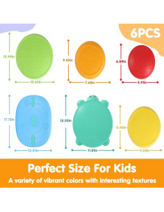 HAPATOYS Tabla de Equilibrio y Piedras de Paso 2-en-1 2