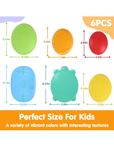 HAPATOYS Tabla de Equilibrio y Piedras de Paso 2-en-1