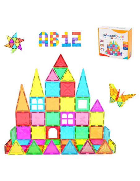 Juguetes Magnéticos Educativos Jenavia Set 60 Piezas 3-14 Años