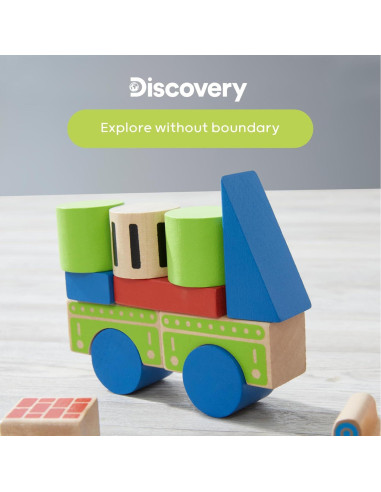 Set de Bloques de Madera Castillo 80 Piezas Merchsource