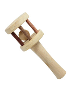 Sonajero de Madera Montessori La Aventura Espera 15.24 cm