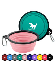 Cuencos Plegables para Perros Rest-Eazzzy 2 Unidades Silicona