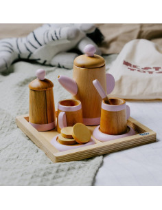 Juego de Té de Madera NESTA TOYS - 10 Piezas para Niños 3+ 2