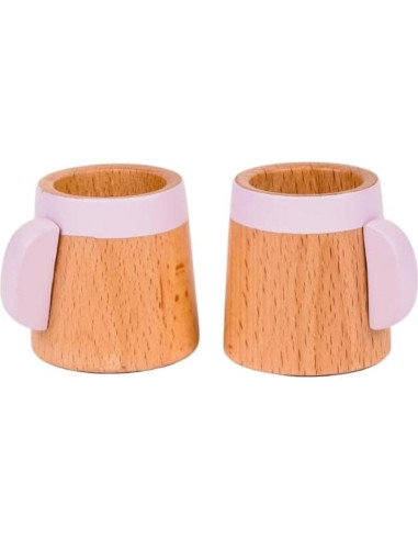 Juego de Té de Madera NESTA TOYS - 10 Piezas para Niños 3+