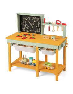Banco de herramientas Costzon para niños de madera 84.5x37x80.5cm