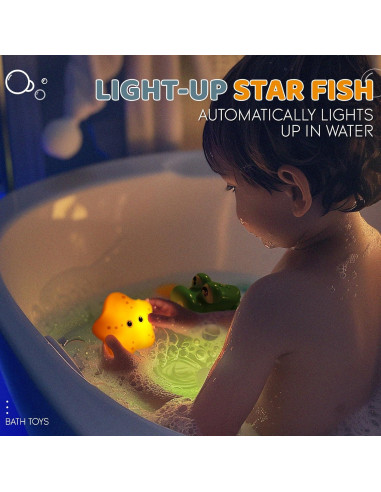 Conjunto de Juguetes de Baño Aprilwolf 18 Piezas