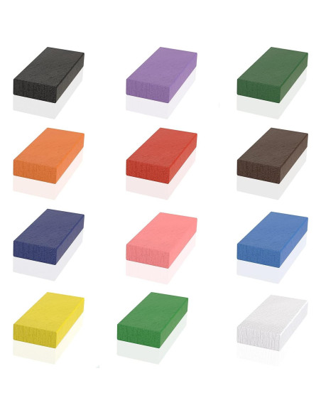 Juego de dominó de madera AQSXO 120 piezas colores variados