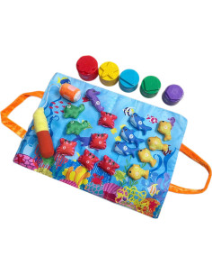 Juego de Pesca Montessori KALASU 22 Piezas para Niños 1-3 Años 2