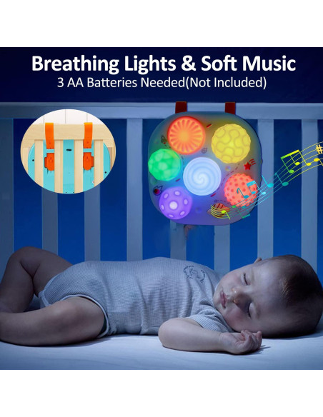Juguetes Musicales Iluminados Tsomtto para Bebés 6-12 Meses
