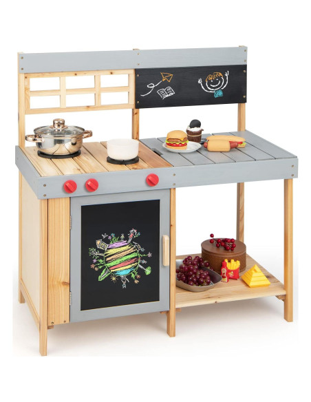 Cocina de Barro HONEY JOY para Niños al Aire Libre 90 cm