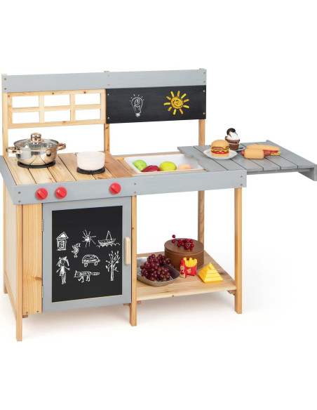 Cocina de Barro HONEY JOY para Niños al Aire Libre 90 cm