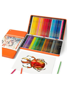 Lápices de Colores Woomer 72 Unidades 3.8mm Suave Multicolor