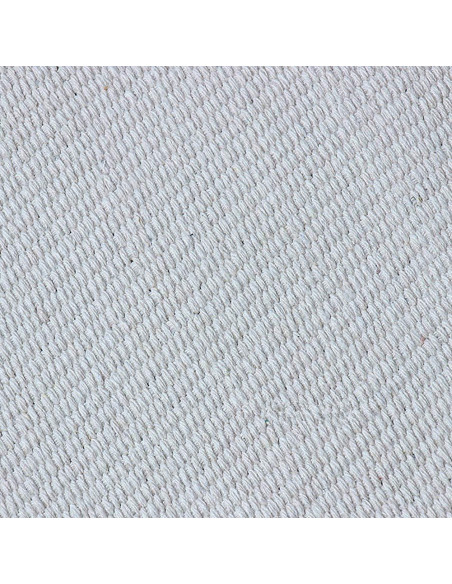 Alfombra Montessori UKELER 70x110cm Algodón Blanco Roto Alfombra Montessori UKELER 70x110cm Algodón Blanco Roto