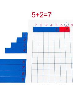 Juego de Tablero de Suma Hidoggy Montessori - 1.05 kg - 31.5x42.9 cm 2