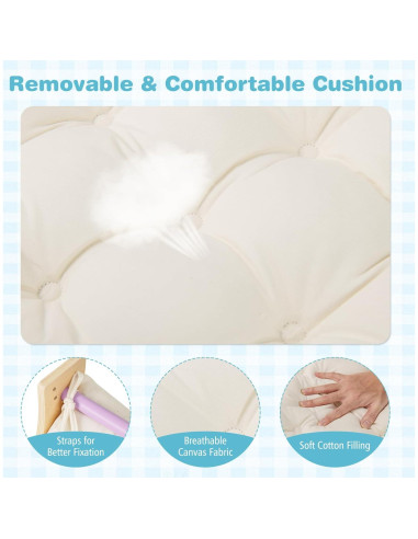 Arco de Escalada 6 en 1 Costzon para Niños - Madera y Cojín