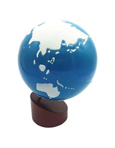 Globo Terráqueo Educativo DANNI para Bebés - Madera y Plástico