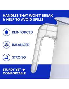 Jarras Medidoras de Plástico Terbold 5L - Paquete de 3 2