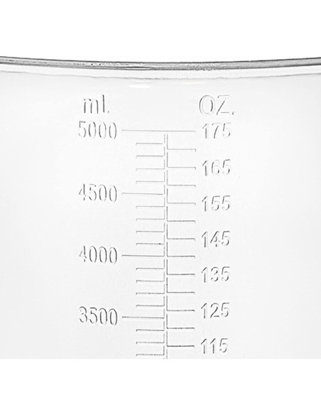 Jarras Medidoras de Plástico Terbold 5L - Paquete de 3