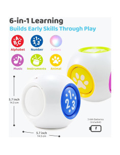 Cubo de Aprendizaje Best Learning 1021 - Juguete Educativo 6-36 Meses 2