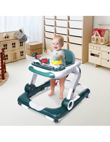 Andador para Bebés Kinder King 5 en 1 Ajustable con Música