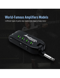 Amplificador de guitarra Sonicake QAP-10 Bluetooth 5W 2